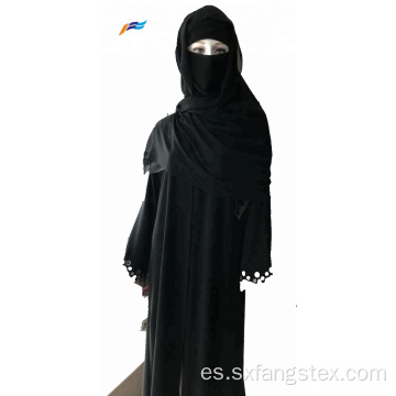 Abaya árabe personalizado musulmán islámico hijab niqab bufanda
